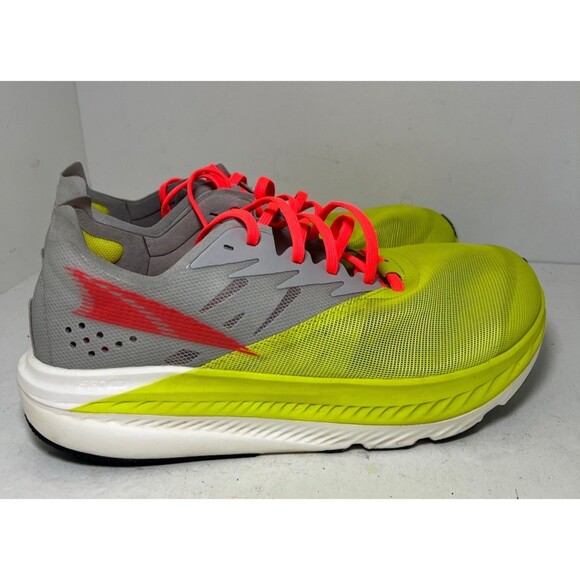 Altra Shoes Mens 8.5 Vanish Carbon 2 Gray Lime Lightweight Running Sneakers - Picture 1 of 10